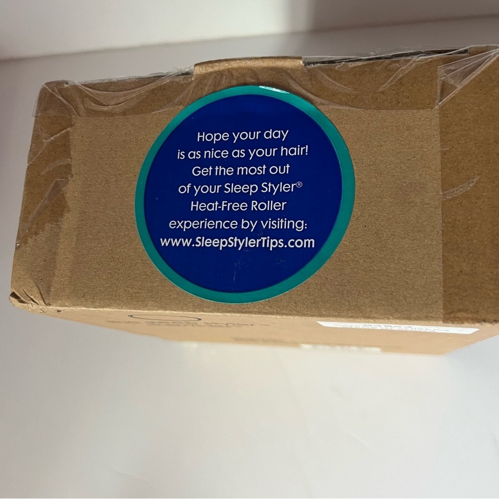 The Sleep Styler Foam Rollers Curlers - Blue 8ct Large (6 inch) Rollers - Picture 7 of 11
